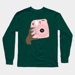 Instax pink Long Sleeve T-Shirt